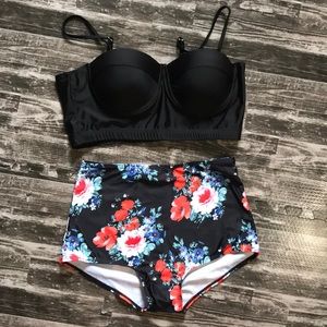 Brand new high waisted swimsuit